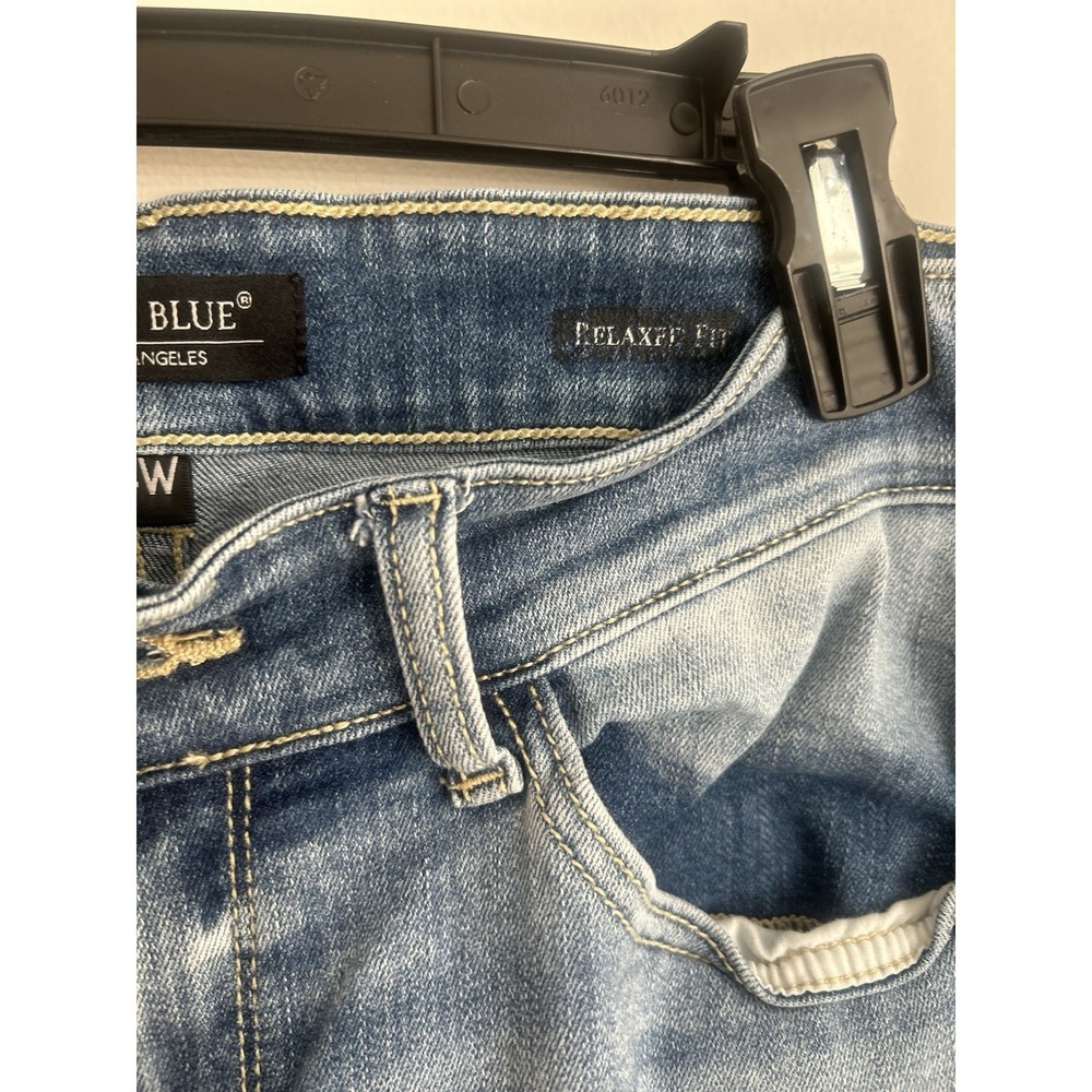 Judy Blue Jeans Women's 14W Relaxed Fit Length 28" Style#JB82336LT-PL - Picture 4 of 10